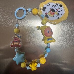 Cute Twinkle twinkle Handmade phone charm Wristlet